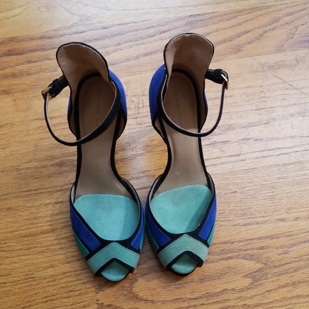 Zara High-Heeled Sandals